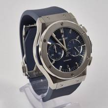 Thumbnail von Hublot Classic Fusion Racing Blue Chronograph Titanium 45mm Automatik Vollständig
