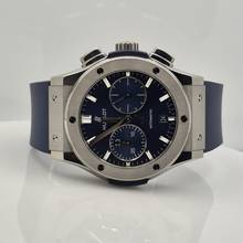 Thumbnail von Hublot Classic Fusion Racing Blue Chronograph Titanium 45mm Automatik Vollständig