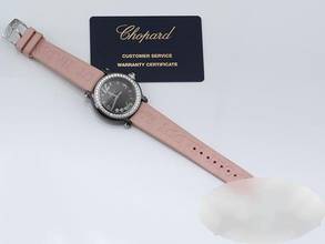 Thumbnail von Chopard Happy Sport Limited Edition Schwarze Keramik 288507 Diamanten Diamonds Chopard-service: Juli 2026