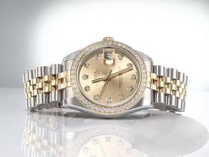 Thumbnail von Rolex Datejust 31mm 178383 Stahl Gelbgold 750 Diamanten Automatik