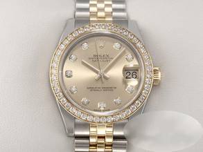 Thumbnail von Rolex Datejust 31mm 178383 Stahl Gelbgold 750 Diamanten Automatik