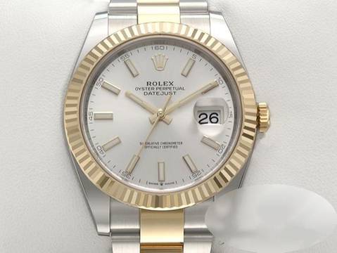 Rolex Datejust 41 126333 2022 Edelstahl Gelbgold 750 Automatik Stahl Stainless Steel 18kt Yellow Gold Oyster-band Chronometer
