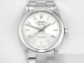Thumbnail von Rolex Air King 34mm Edelstahl Automatik 14000 1999 Medium Stahl Stainless Steel Oyster-band