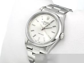 Thumbnail von Rolex Air King 34mm Edelstahl Automatik 14000 1999 Medium Stahl Stainless Steel Oyster-band