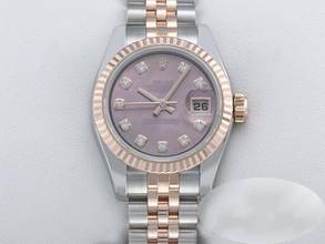 Thumbnail von Rolex Lady-Datejust 179171 Stahl Roségold 750 Diamanten Perlmutt Automatik