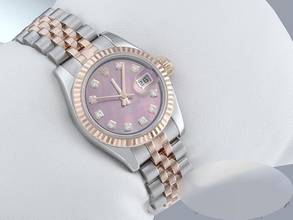 Thumbnail von Rolex Lady-Datejust 179171 Stahl Roségold 750 Diamanten Perlmutt Automatik
