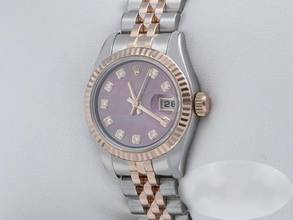 Thumbnail von Rolex Lady-Datejust 179171 Stahl Roségold 750 Diamanten Perlmutt Automatik