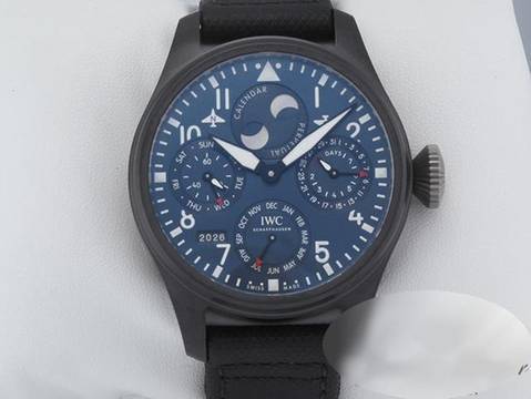 IWC Große Fliegeruhr Big Pilot Rodeo Drive Perpetual Calendar 2020 Iw503001 Automatik Keramik