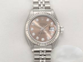 Thumbnail von Rolex Lady-Datejust Stahl Weissgold 750 Diamanten 1998 Automatik Gold Damen Stainless Steel 18kt White Gold Jubilé-band Chronometer Oyster