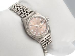 Thumbnail von Rolex Lady-Datejust Stahl Weissgold 750 Diamanten 1998 Automatik Gold Damen Stainless Steel 18kt White Gold Jubilé-band Chronometer Oyster