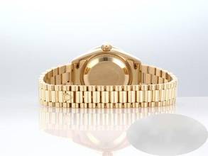 Thumbnail von Rolex Lady-Datejust Gelbgold 750 1998 Diamanten Brillanten Automatik 18kt Yellow Gold Damen President-band Chronometer Oyster