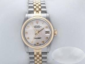 Thumbnail von Rolex Datejust Medium 31mm 1990 Lc100 Edelstahl Gelbgold 750 Automatik Stahl Stainless Steel 18kt Yellow Gold Black Dial