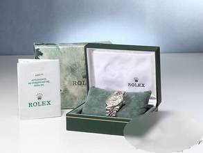 Thumbnail von Rolex Datejust Medium 31mm 1990 Lc100 Edelstahl Gelbgold 750 Automatik Stahl Stainless Steel 18kt Yellow Gold Black Dial