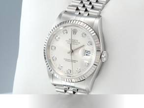 Thumbnail von Rolex Datejust 36mm 16234 2003 Stahl Weissgold 750 Diamanten Automatik