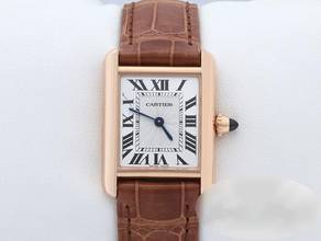 Thumbnail von Cartier Tank Louis Cartier Kleines Modell Rosegold 750 2022 Wgta0010 Handaufzug Gold