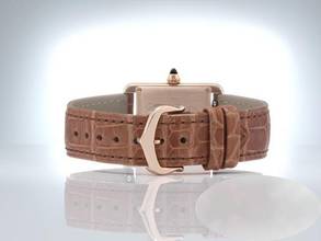 Thumbnail von Cartier Tank Louis Cartier Kleines Modell Rosegold 750 2022 Wgta0010 Handaufzug Gold