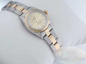Thumbnail von Rolex Oyster Perpetual 26mm Edelstahl Gelbgold 750 Automatik Stahl Gold Stainless Steel 18kt Yellow Gold Jubilé-band Chronometer Oyster