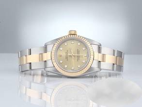 Thumbnail von Rolex Oyster Perpetual 26mm Edelstahl Gelbgold 750 Automatik Stahl Gold Stainless Steel 18kt Yellow Gold Jubilé-band Chronometer Oyster