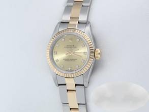 Thumbnail von Rolex Oyster Perpetual 26mm Edelstahl Gelbgold 750 Automatik Stahl Gold Stainless Steel 18kt Yellow Gold Jubilé-band Chronometer Oyster