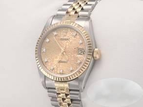 Thumbnail von Rolex Datejust 31mm 68273 Stahl Gelbgold 750 Diamanten Automatik Stainless Steel 18kt Yellow Gold Jubilé-band Chronometer