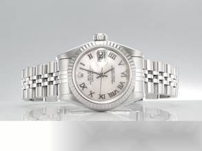 Thumbnail von Rolex Lady-Datejust Edelstahl Weissgold 750 2005 Perlmutt Automatik Stahl Stainless Steel 18kt White Gold Jubilé-band Chronometer Oyster Mop