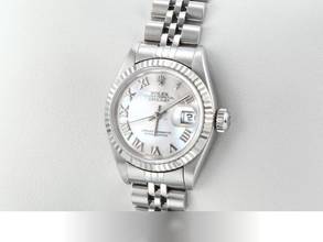 Thumbnail von Rolex Lady-Datejust Edelstahl Weissgold 750 2005 Perlmutt Automatik Stahl Stainless Steel 18kt White Gold Jubilé-band Chronometer Oyster Mop