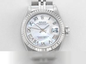 Thumbnail von Rolex Lady-Datejust Edelstahl Weissgold 750 2005 Perlmutt Automatik Stahl Stainless Steel 18kt White Gold Jubilé-band Chronometer Oyster Mop
