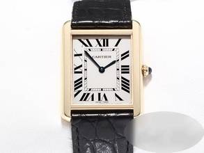 Thumbnail von Cartier Tank Solo Großes Modell Edelstahl Gelbgold 750 W1018855 2022 Stahl Gold