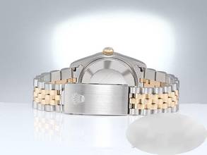 Thumbnail von Rolex Datejust Medium Stahl Gelbgold 750 Diamanten Automatik Stainless Steel 18kt Yellow Gold Stahl Jubilé-band Chronometer Oyster