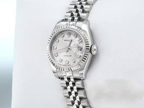 Thumbnail von Rolex Lady-Datejust 179174 Stahl Weissgold 750 Diamanten Automatik Gold
