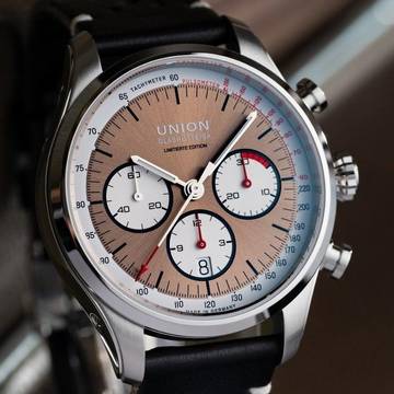  Union Glashütte Belisar Chronograph Limited Edition Silvretta Classic NEW FULL SET 