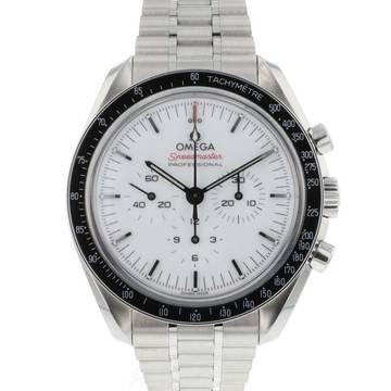  Omega Speedmaster Professional Moonwatch White Dial 