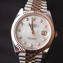 Thumbnail von Rolex Datejust 41 Steel/Everose Jubilee Diamond MOP Dial
