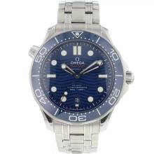 Thumbnail von Omega Seamaster Diver 300 M Co-Axial Blue Wave Dial