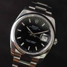 Thumbnail von Rolex Oyster Perpetual Date 34 Oyster Black Dial