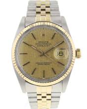 Thumbnail von Rolex Datejust 36 Jubilee Gold/Steel Champagne Logo Dial