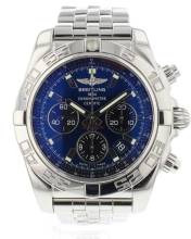 Thumbnail von Breitling Chronomat 44 Stahl Blaues Zifferblatt