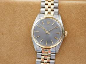 Thumbnail von Rolex Oyster Perpetual 18 Kt Gelbgold Stahl 31 mm 70 er Jahre Selten Stahl Gold Jubileeband volle Länge
