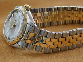 Thumbnail von Rolex Oyster Perpetual 18 Kt Gelbgold Stahl 31 mm 70 er Jahre Selten Stahl Gold Jubileeband volle Länge