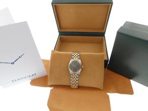Thumbnail von Rolex Oyster Perpetual 18 Kt Gelbgold Stahl 31 mm 70 er Jahre Selten Stahl Gold Jubileeband volle Länge