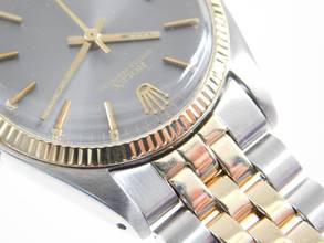 Thumbnail von Rolex Oyster Perpetual 18 Kt Gelbgold Stahl 31 mm 70 er Jahre Selten Stahl Gold Jubileeband volle Länge