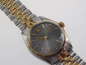 Thumbnail von Rolex Oyster Perpetual 18 Kt Gelbgold Stahl 31 mm 70 er Jahre Selten Stahl Gold Jubileeband volle Länge