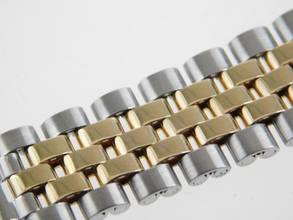 Thumbnail von Rolex Oyster Perpetual 18 Kt Gelbgold Stahl 31 mm 70 er Jahre Selten Stahl Gold Jubileeband volle Länge