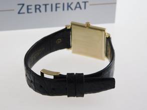 Thumbnail von Rolex Squared 9491 massiv 18 Karat Gelbgold im top Zustand 25,5 x 33 mm Kaliber 650 Handaufzug original 18 Karat Rolex Schließe