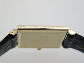 Thumbnail von Rolex Squared 9491 massiv 18 Karat Gelbgold im top Zustand 25,5 x 33 mm Kaliber 650 Handaufzug original 18 Karat Rolex Schließe