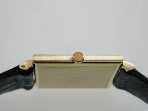 Thumbnail von Rolex Squared 9491 massiv 18 Karat Gelbgold im top Zustand 25,5 x 33 mm Kaliber 650 Handaufzug original 18 Karat Rolex Schließe