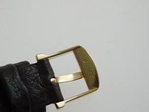 Thumbnail von Blancpain Villeret Lady 18 Kt Gelbgold Villeret Vollkalender Mondphase wie Neu 26mm deutsche Anzeige Wochentag und Monat Traumuhr