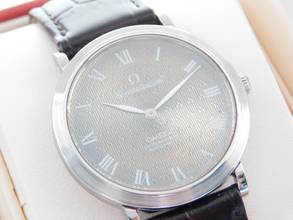 Thumbnail von Omega Constellation Chronometer Herrenuhr Automatik mit Sonder Zifferblatt RARE von 1978 mit Omega Service Box flache Herrenuhr Chronometer