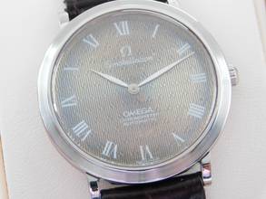 Thumbnail von Omega Constellation Chronometer Herrenuhr Automatik mit Sonder Zifferblatt RARE von 1978 mit Omega Service Box flache Herrenuhr Chronometer