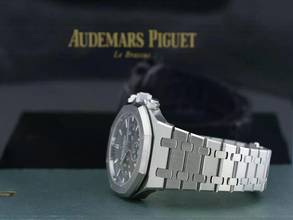 Thumbnail von Audemars Piguet Royal Oak 26320st Black Chronograph 41mm Wie neu 2014